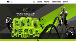 Desktop Screenshot of 3xlnutrition.com